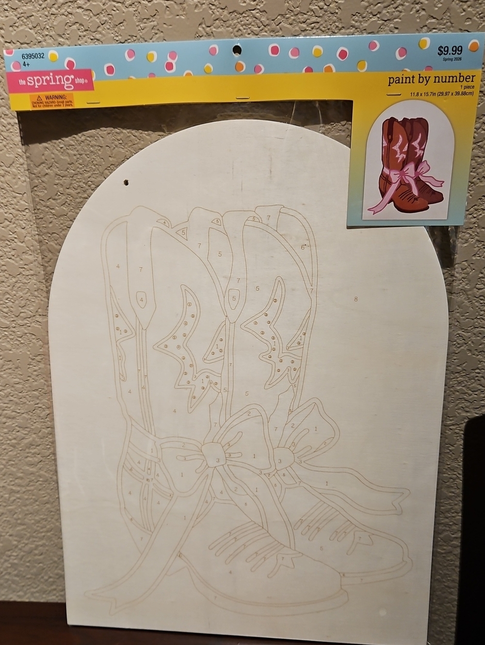 Paint By Numbers - Cowboy Boots